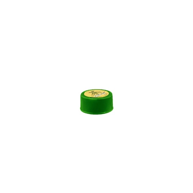  Green Bottlman bottle cap with logo.