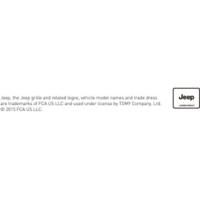  Jeep logo and trademark information. Jeep, grille, logos, model names are trademarks of FCA US LLC.