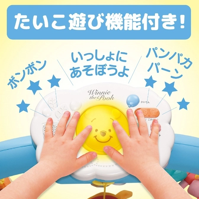 Pooh 6 WAY Gym & Mobile Merry
