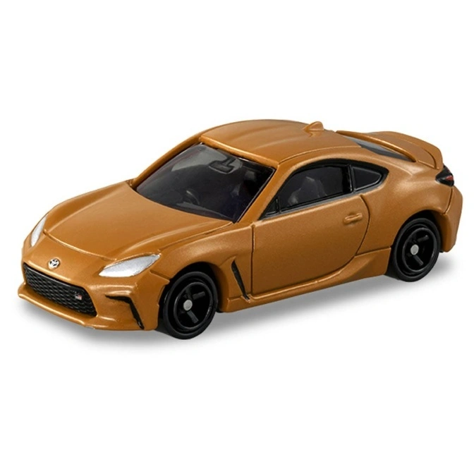  Bronze Toyota GR86 toy car with black wheels.