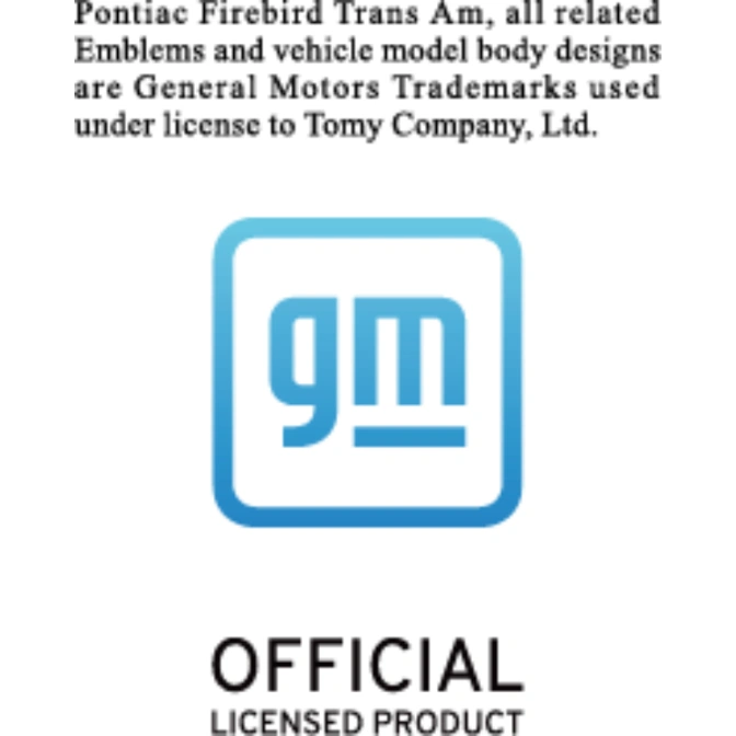  GM official licensed product logo. General Motors trademark.