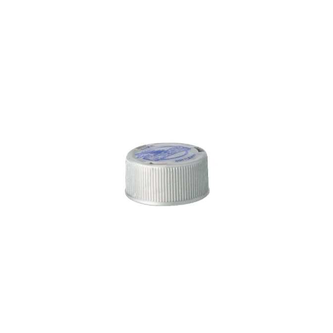  Silver bottle cap with blue "UnderGrip Bottleman" logo and ridged sides.