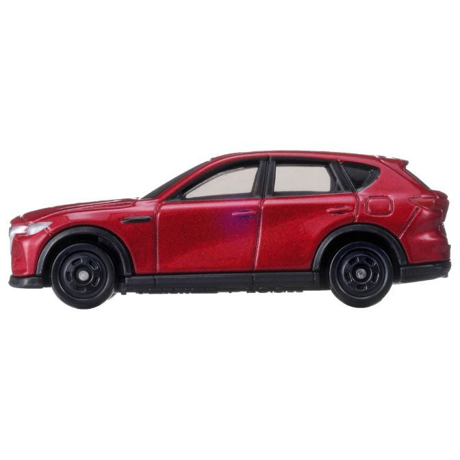  Red toy Mazda CX-60 car with black wheels.