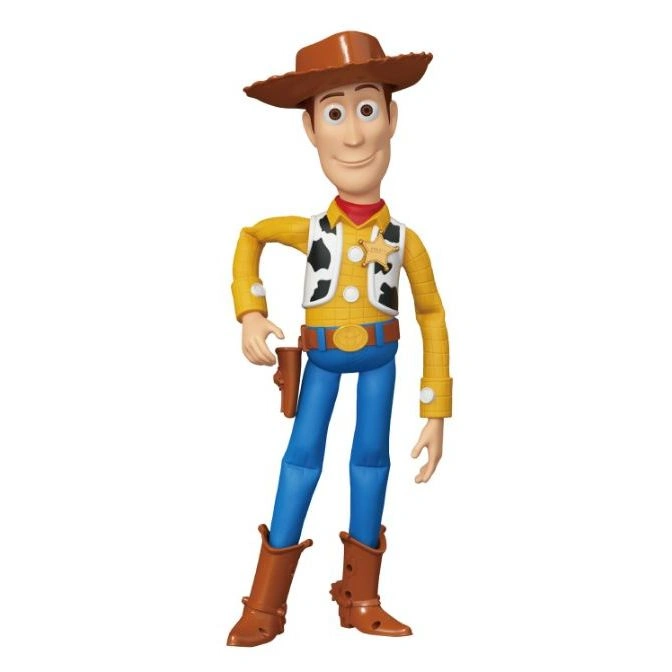 Toy Story Woody figure with hat, vest, and boots.